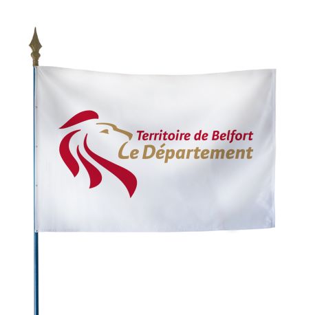 Drapeau du Conseil Départemental du Territoire-de-Belfort