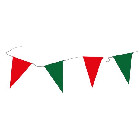 Guirlande flamme de Noël 