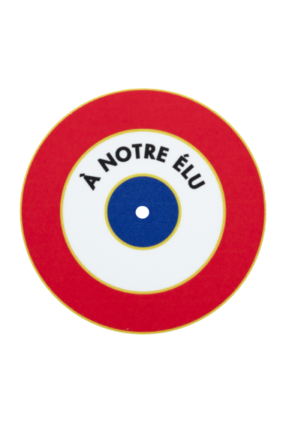 Cocarde murale pour monument funéraire