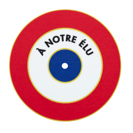 Cocarde murale pour monument funéraire