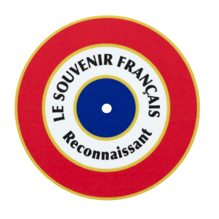 Cocarde murale pour monument funéraire