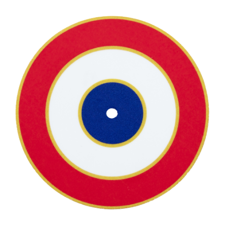 Cocarde murale pour monument funéraire