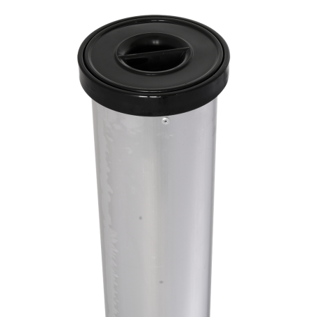 Lot Mât de 6 m Aluminium + Fourreau + Pavillon Français OFFERT