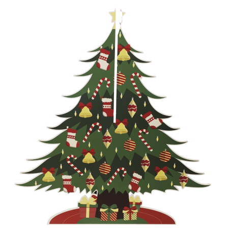 Sapin de Noël en PVC