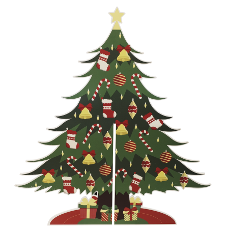 Sapin de Noël en PVC