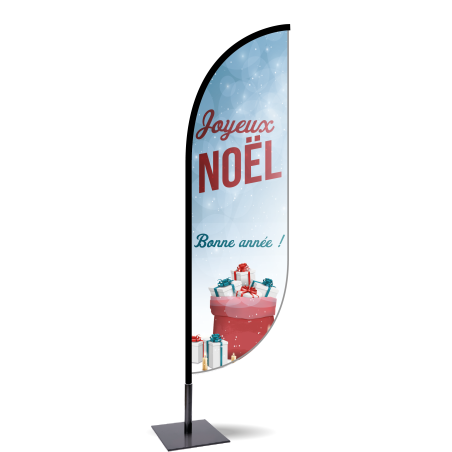 Lot Voile + Mât + Pied platine Noël