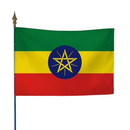 Drapeau Ethiopie