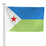 Pavillon Djibouti