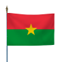 Drapeau Burkina Faso
