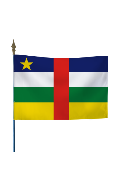 Drapeau Centrafrique