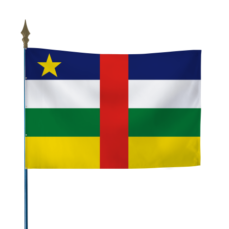 Drapeau Centrafrique
