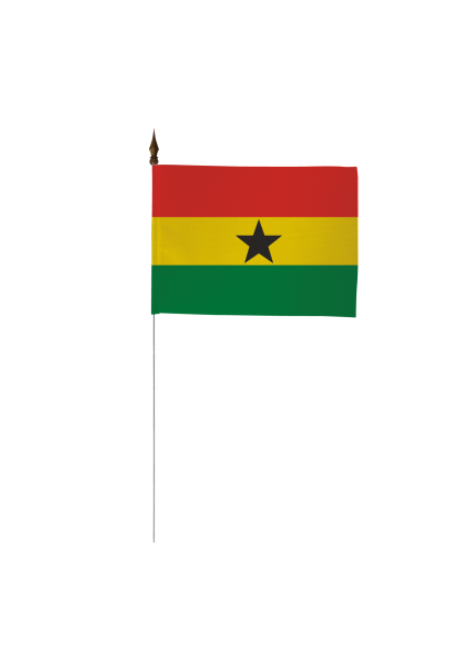Drapeau de table du Ghana 10 x 15 cm