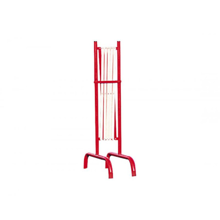 Barrière extensible acier - Lot de 4