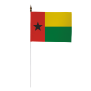 Drapeau de table de la Guinée-Bissau 10 x 15 cm