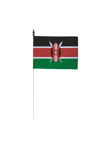 Drapeau de table du Kenya 10 x 15 cm