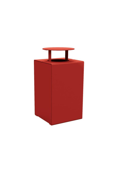 Corbeille Kub. acier