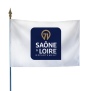 Drapeau du Conseil Départemental de Saône-et-Loire