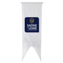Oriflamme du Conseil Départemental de Saône-et-Loire 