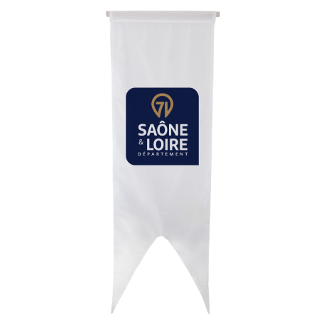Oriflamme du Conseil Départemental de Saône-et-Loire 