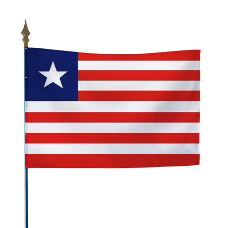 Drapeau Liberia
