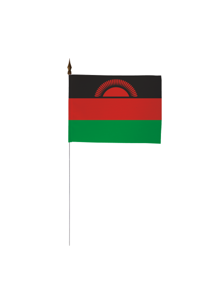 Drapeau de table du Malawi 10 x 15 cm