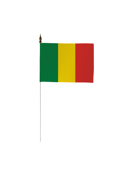 Drapeau de table du Mali 10 x 15 cm