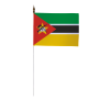Drapeau de table de la Mozambique 10 x 15 cm