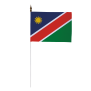 Drapeau de table de la Namibie