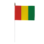Drapeau de table de la Guinée 10x15 cm