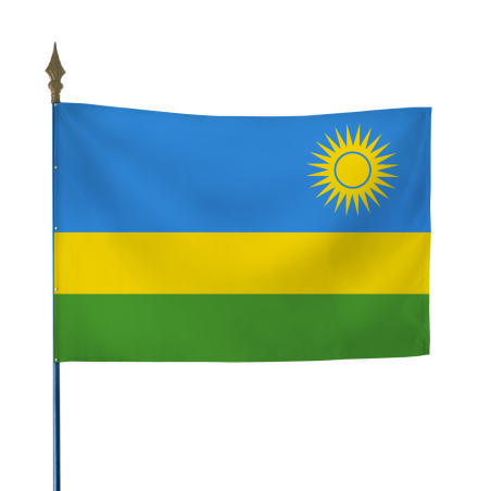 Drapeau Rwanda