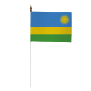 Drapeau de table du Rwanda 10 x 15 cm