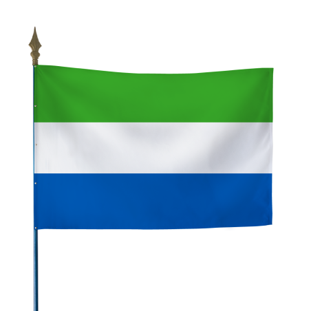 Drapeau Sierra Leone