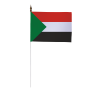 Drapeau de table Soudan 10 x 15 cm - A l'unité