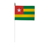 Drapeau de table du Togo 10 x 15 cm