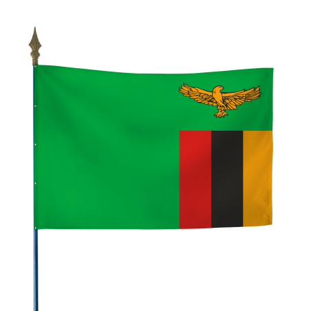 Drapeau Zambie