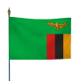 Drapeau Zambie