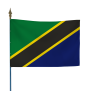 Drapeau Tanzanie