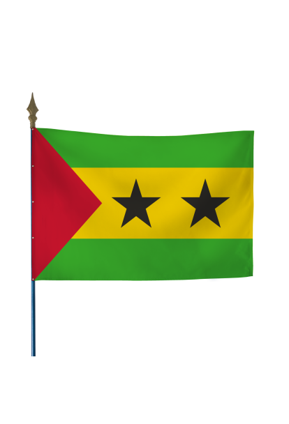 Drapeau Sao Tomé et Principe