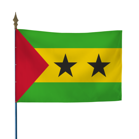 Drapeau Sao Tomé et Principe