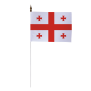 Drapeau de table Géorgie 10 x 15 cm - A l'unité