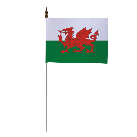 Drapeau de table Pays de Galles 10 x 15 cm