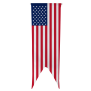 Oriflamme Etats-Unis 50x200 cm