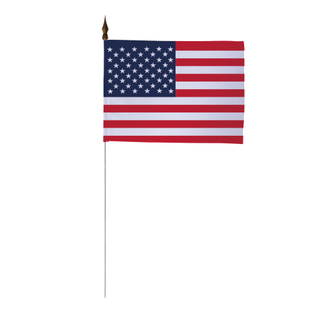 Drapeau de table Etats-Unis 10 x 15 cm - Lot de 10