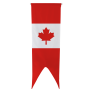 Oriflamme Canada 40x120 cm