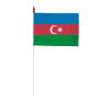 Drapeau de table Azerbaïdjan 10 x 15 cm