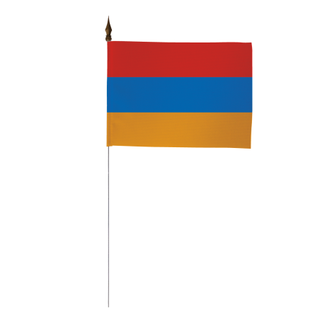 Drapeau de table Arménie 10 x 15 cm