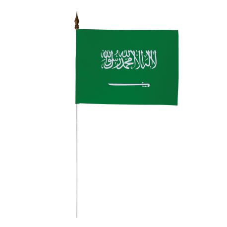 Drapeau de table Arabie Saoudite 10 x 15 cm