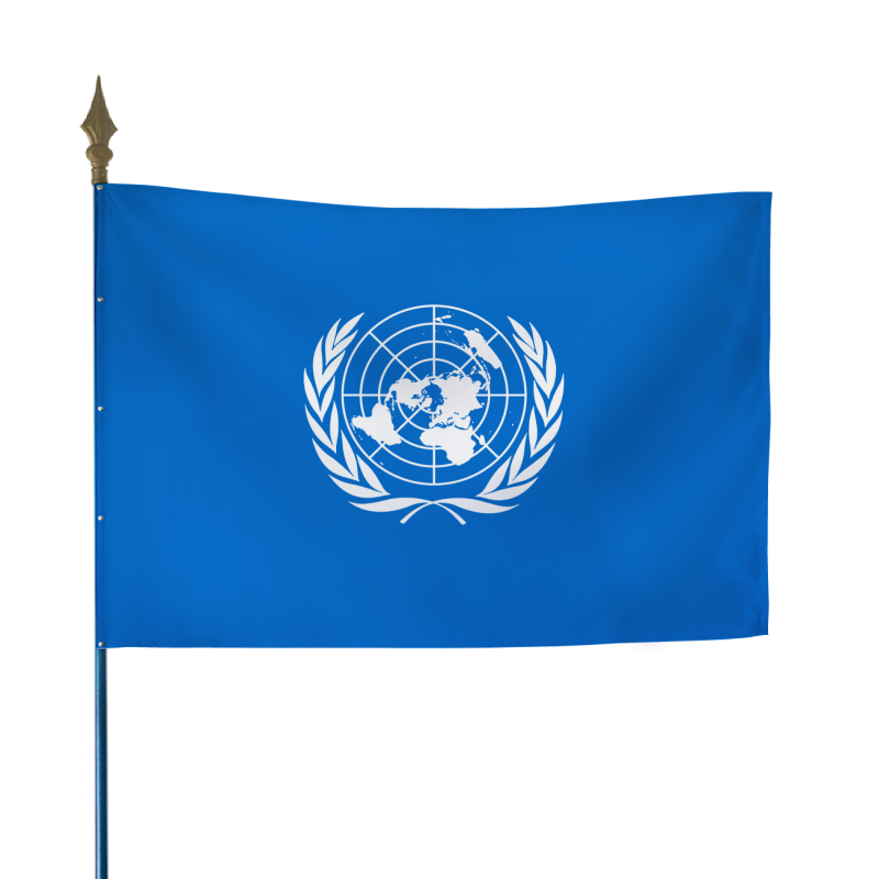 Drapeau de l'ONU