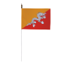 Drapeau de table Bouthan 10 x 15 cm