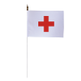 Drapeau de table Croix Rouge 10 x 15 cm
